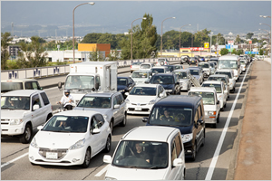 開国橋の渋滞解消の実現